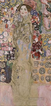 symbolism Painting - Portrat der Maria Munk Symbolism Gustav Klimt